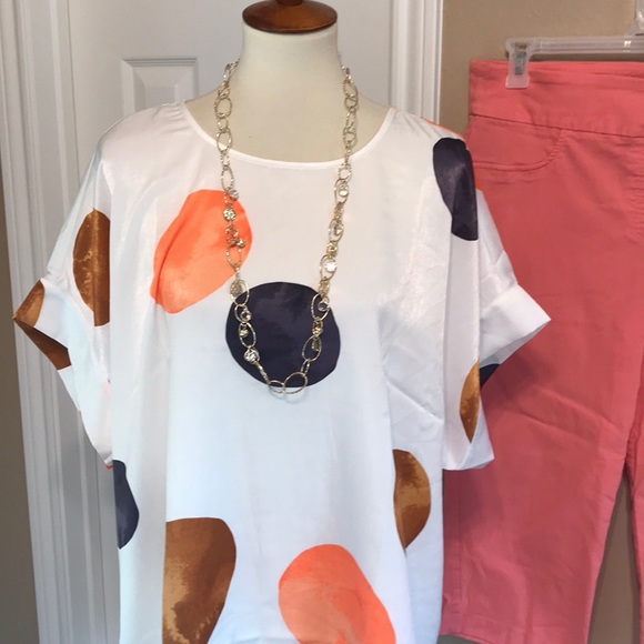 Ruby Rd. Stretch capris 18 blouse sold separate - Picture 2 of 5